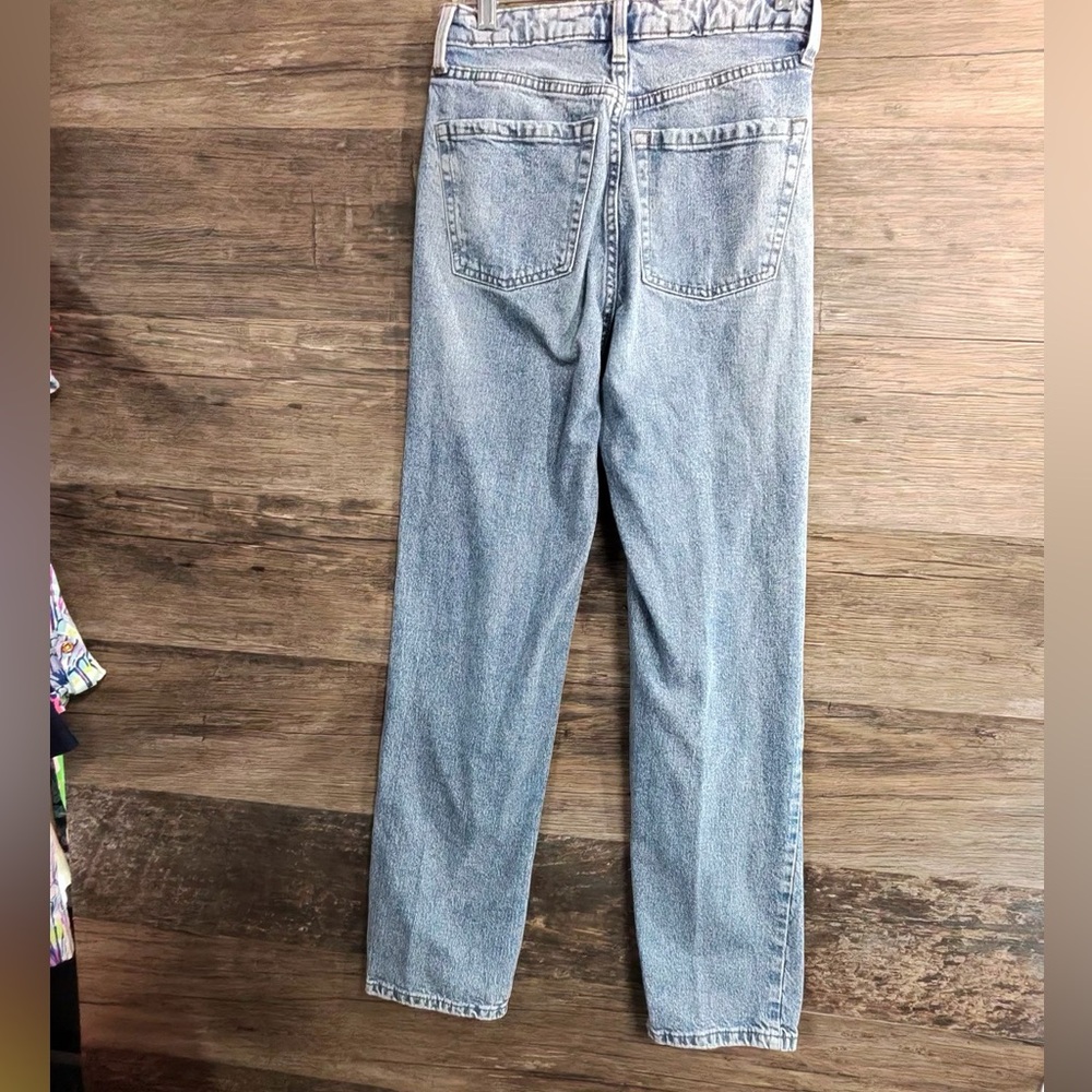 Wild Fable Light Blue High Rise Straight Leg Jeans - Picture 2 of 9